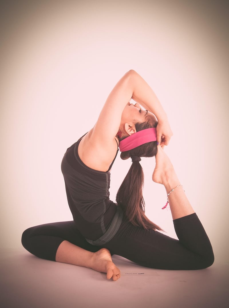 Woman Stretching